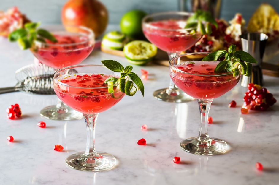 Alkoholfreier Granatapfel Mocktail | Kitchengirls