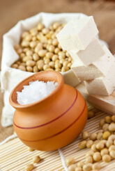 Zutaten Tofu-Herstellung