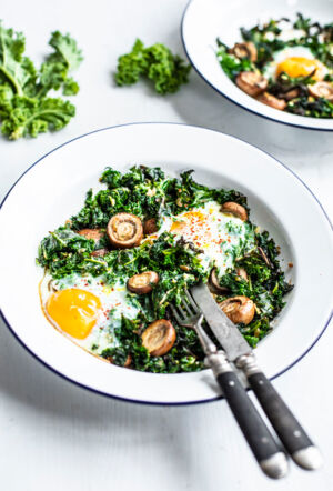 Grünkohl-Shakshuka