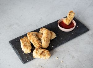 Vegane Nuggets aus Kichererbsen