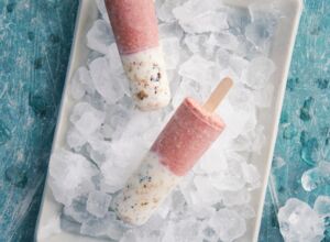 Frühstück-Eislollis