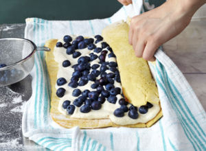 Biskuitrolle backen Schritt 3 Biskuitrolle backen