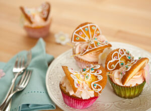 Schmetterlingsmuffins