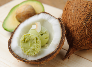 Avocado-Kokos-Eis Avocado-Eis