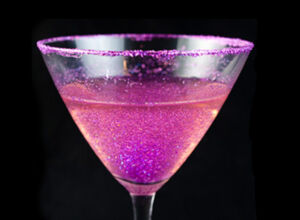 Glitzer Champagner in pink