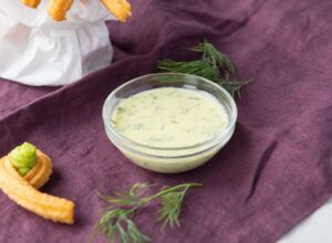 Gin-Dip mit Wasabi
