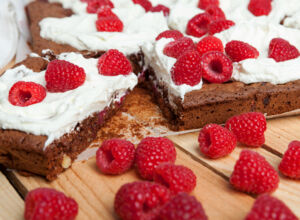 Himbeer-Nuss-Kuchen glutenfrei, laktosefrei und clean eating Himbeer-Nuss-Kuchen-Rezept glutenfrei, laktosefrei und clean eating