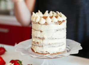 Torte mit Amarula-Frosting Torte mit Amarula-Frosting