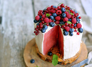 Wassermelonen-Torte Wassermelonen-Torte