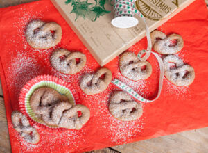 Rezept für Gewürzbrezeln Plätzchen mit Orange und Kardamom