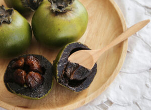 Frucht Schwarze Sapote
