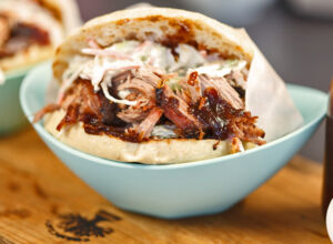 Pulled Pork Pulled Pork im Brötchen