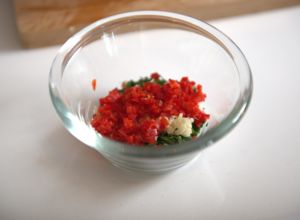 Chimichurri Zutaten Chimichurri Schritt 1