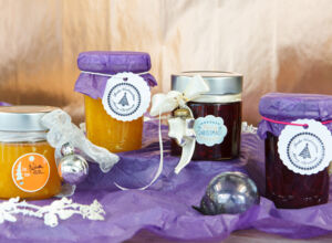 Wintermarmelade in Gläschen 