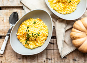 Kürbisrisotto