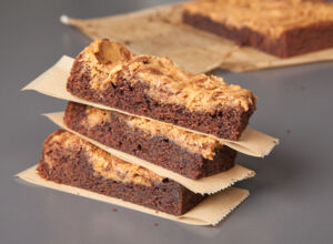 Brownies mit Peanutbutter