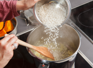 Risotto kochen