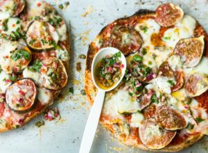 Flammkuchen mit Feigen und Ziegenkäse Flmakkuchen_feigen