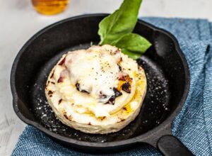 Gegrillter Kohlrabi mit Kartoffelpürree