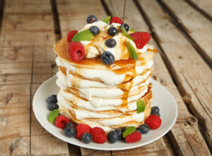 Pancake-Torten-Rezept Rezept für Pfannkuchen-Torte