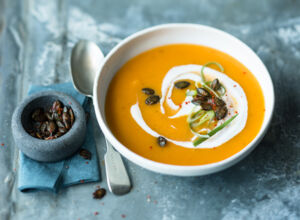 Kürbis-Curry-Suppe