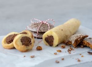 Lebkuchen-Plätzchen von der Rolle lebkuchen-kekse-rezept