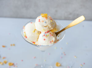 Eis mit drei Zutaten