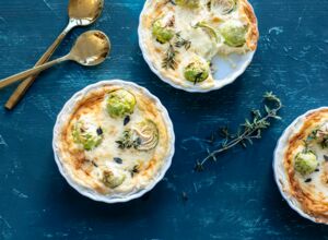 Mini Rosenkohlquiche