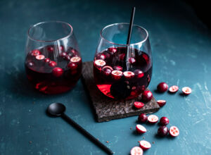 Weihnachtliche Cranberry Mimosa