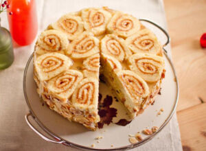 Apfel-Calvados-Torte Apfel-Calvados-Torte
