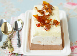 Parfait mit Mandeln und Zimt knusper-parfait