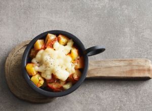 Kartoffel Tapas mit Manchego aus dem Raclette kartoffel-manchego