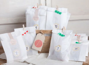 Adventskalender selber basteln und füllen