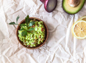 Rezept für klassische Guacamole Guacamole
