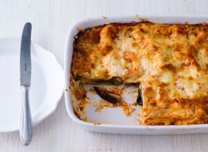 Auberginen-Lasagne