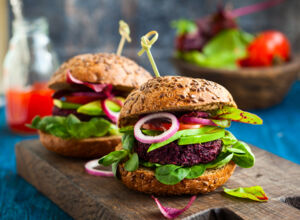 Burger mit Patti aus Labskaus Labskausburger