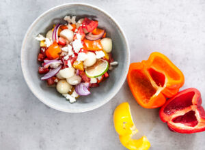 Mallorcasalat mit Honigmelone