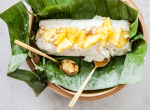 Kokosmilchreis-Bananenblatt-rezept-kitchen-girls Kokosmilchreis-Bananenblatt-rezept-kitchen-girls