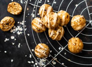 Kürbis-Walnuss Energyballs