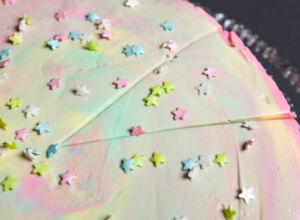 mermaid cheesecake Meerjungfrauen Käsekuchen in bunt