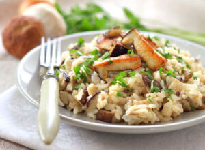 Diätrezept: Konjakreis mit Gemüse