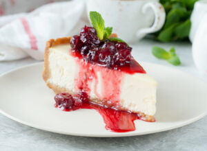 Cheesecake mit Beerensauce Cheescake-Rezepte