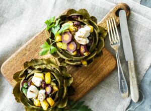 Gefüllte Artischocken Gefüllte Artischocken