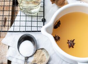 Rezept für weißen Glühwein Weißer Glühwein