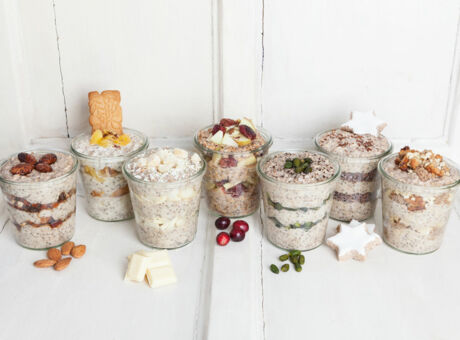 Winterliche Overnight-Oats