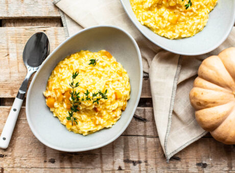 Kürbisrisotto