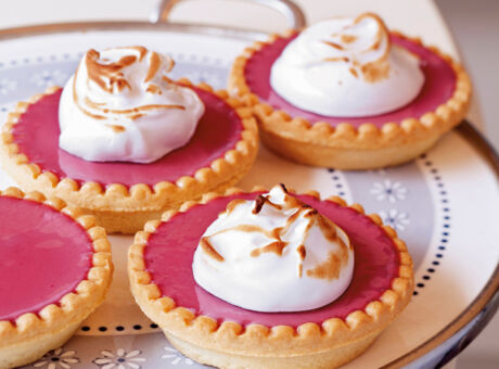 Himbeer-Törtchen mit Baiser