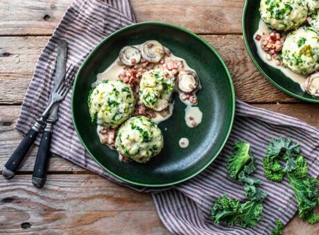 Grünkohlknödel_mit_Rahmsauce