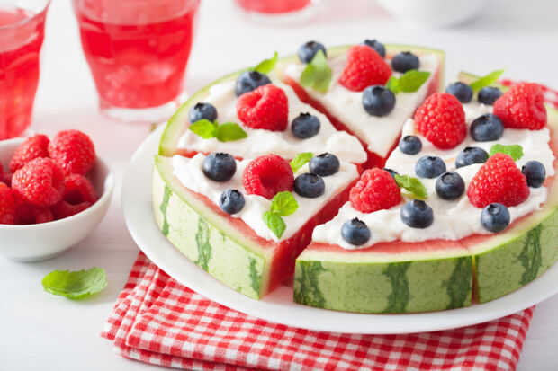 Melonenpizza Melonenpizza