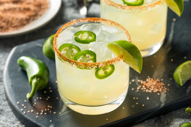 Margarita mit Jalapeńos